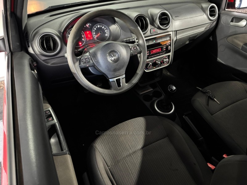 SAVEIRO 1.6 MI TRENDLINE CS 8V FLEX 2P MANUAL - 2014 - NOVA PRATA
