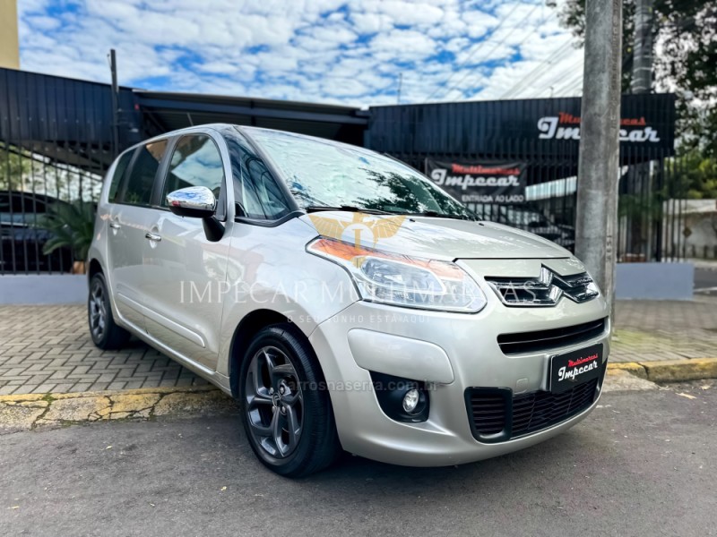 C3 PICASSO 1.6 EXCLUSIVE 4P FLEX AUTOMÁTICO - 2013 - NOVO HAMBURGO