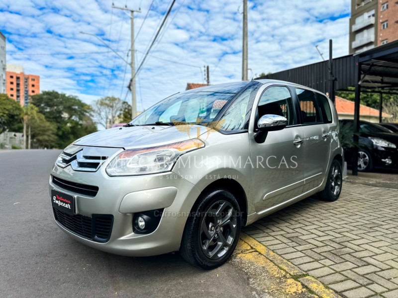 c3 picasso 1.6 exclusive 4p flex automatico 2013 novo hamburgo