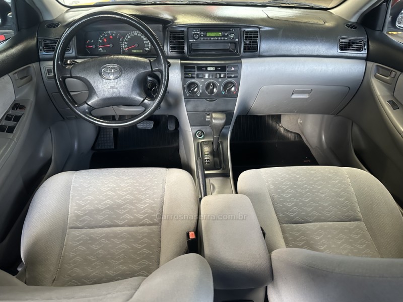 COROLLA 1.8 XEI 16V GASOLINA 4P AUTOMÁTICO - 2004 - NOVA PRATA