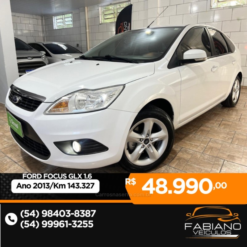 FOCUS 1.6 GLX 16V FLEX 4P MANUAL
