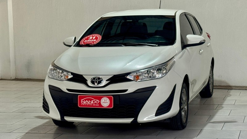 yaris 1.5 xl connect 16v flex 4p automatico 2020 estancia velha