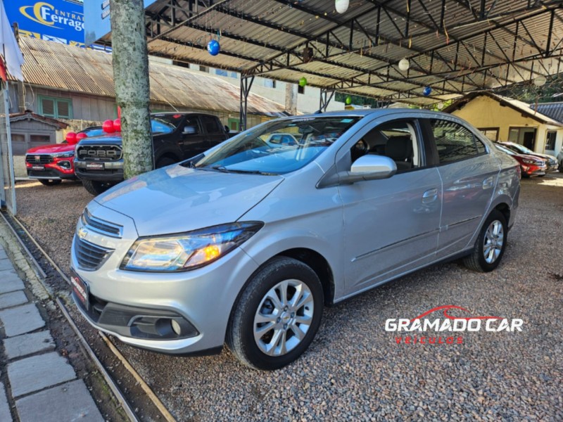 prisma 1.4 mpfi ltz 8v flex 4p automatico 2014 canela