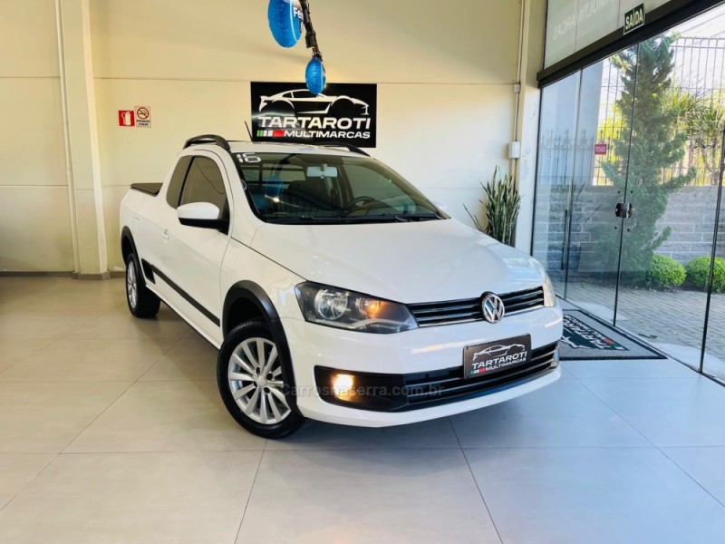 saveiro 1.6 mi trendline ce 8v flex 2p manual 2016 caxias do sul