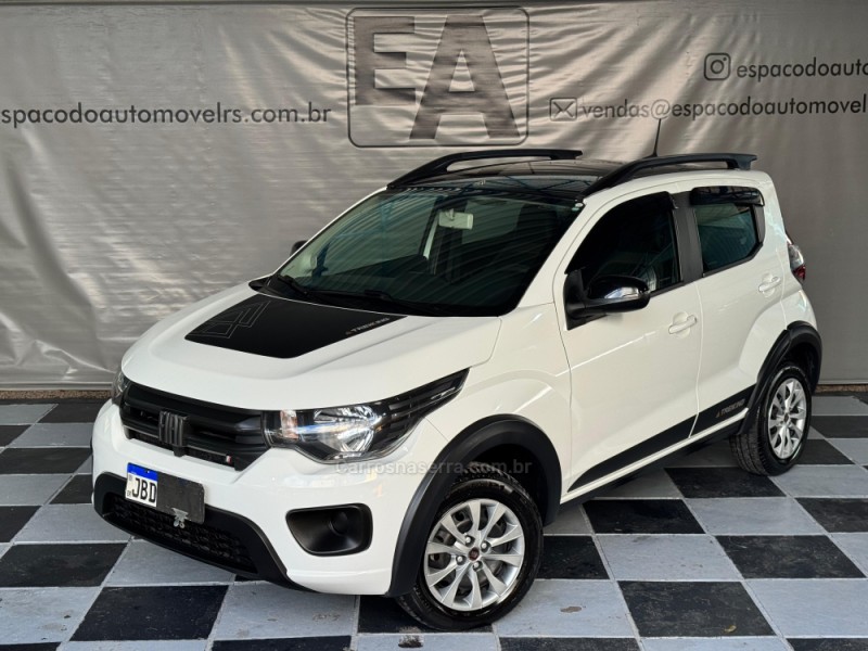 mobi 1.0 trekking 8v flex 4p manual 2022 nova prata