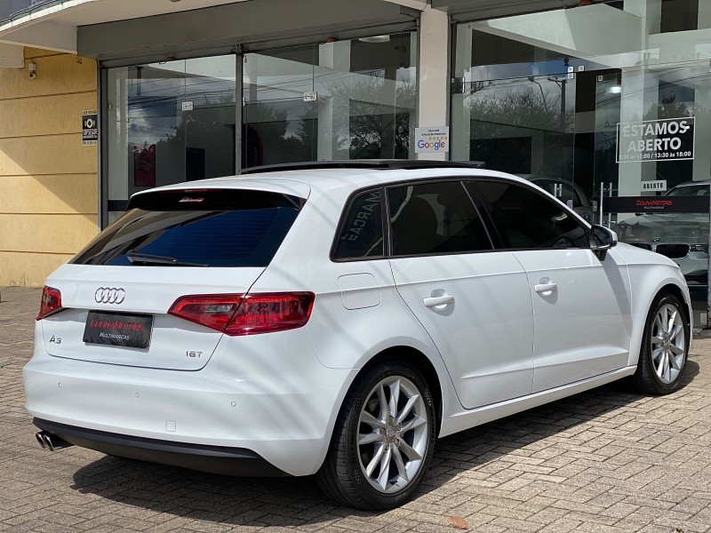 A3 1.8 TFSI SPORTBACK AMBITION 16V GASOLINA 4P AUTOMÁTICO - 2014 - CAXIAS DO SUL