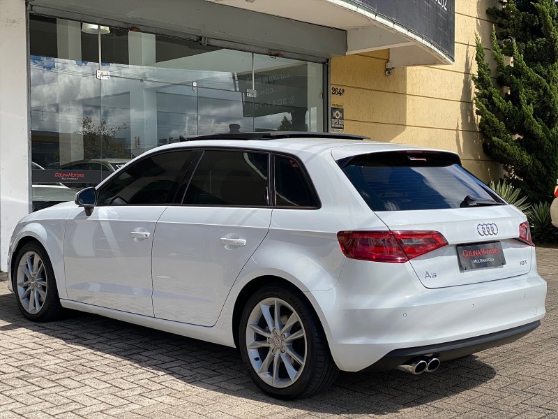A3 1.8 TFSI SPORTBACK AMBITION 16V GASOLINA 4P AUTOMÁTICO - 2014 - CAXIAS DO SUL