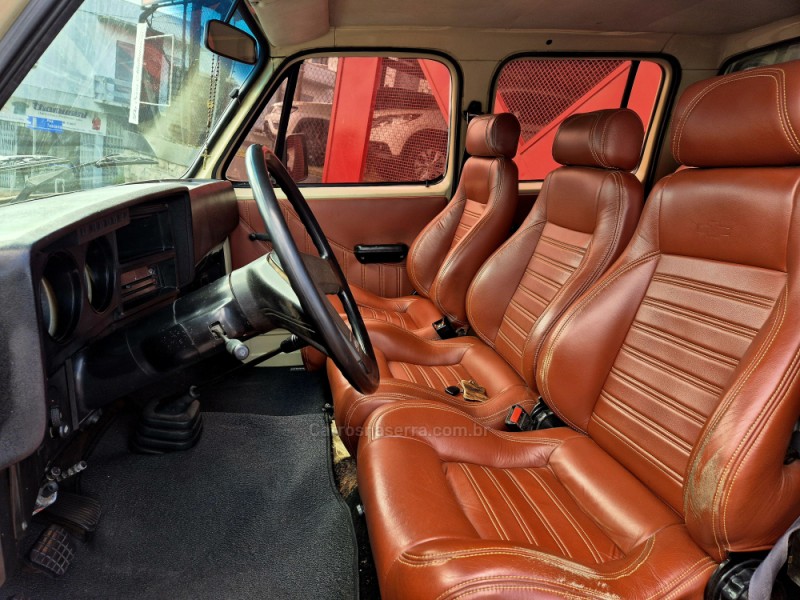 D20 4.0 CUSTOM DE LUXE CD 8V DIESEL 4P MANUAL - 1989 - FARROUPILHA