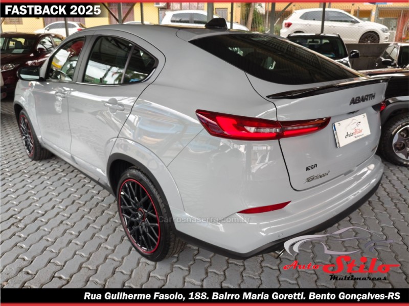 FASTBACK 1.3 ABARTH 270 TURBO FLEX 4P AUTOMÁTICO - 2025 - BENTO GONçALVES