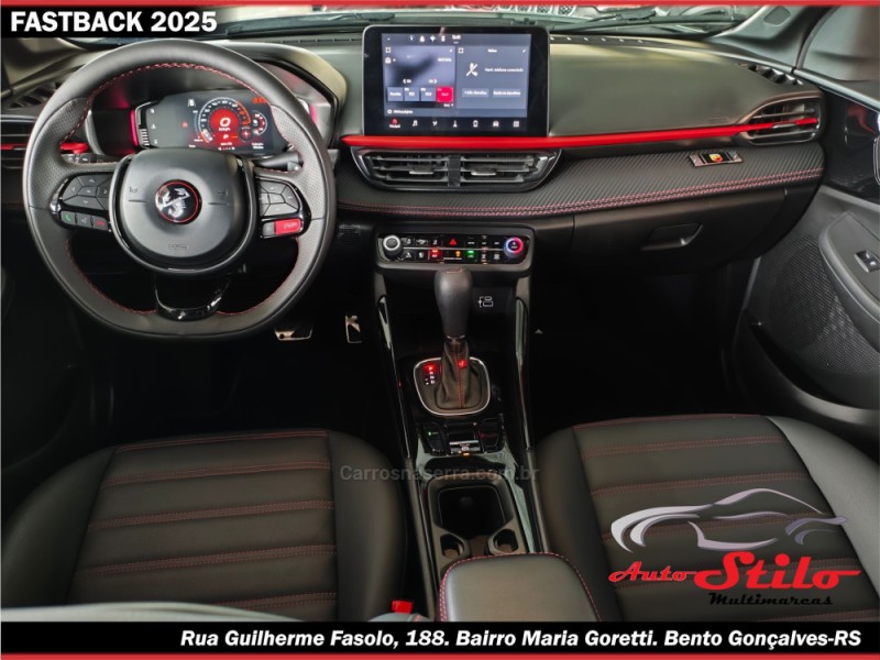 FASTBACK 1.3 ABARTH 270 TURBO FLEX 4P AUTOMÁTICO - 2025 - BENTO GONçALVES