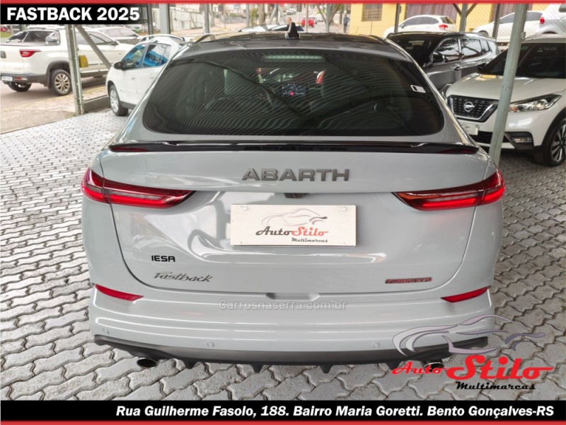 FASTBACK 1.3 ABARTH 270 TURBO FLEX 4P AUTOMÁTICO - 2025 - BENTO GONçALVES