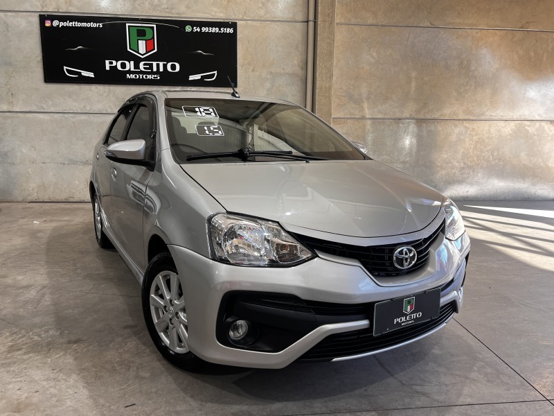 etios 1.5 xls sedan 16v flex 4p automatico 2018 caxias do sul