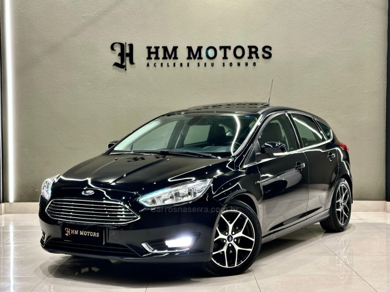 focus 2.0 titanium hatch 16v flex 4p automatico 2018 caxias do sul
