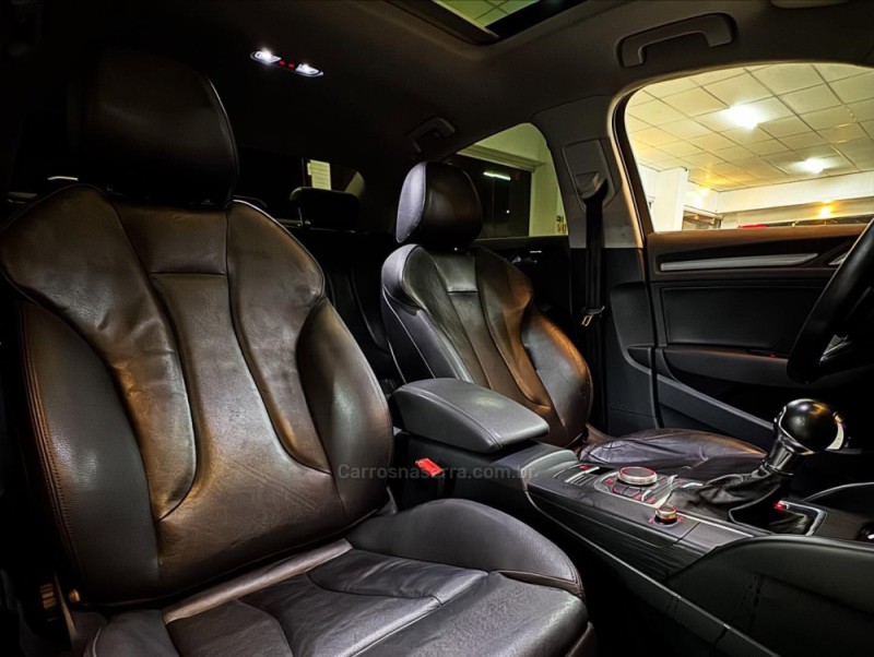 A3 1.8 TFSI SEDAN AMBITION 16V 180CV GASOLINA 4P S TRONIC - 2014 - NOVO HAMBURGO