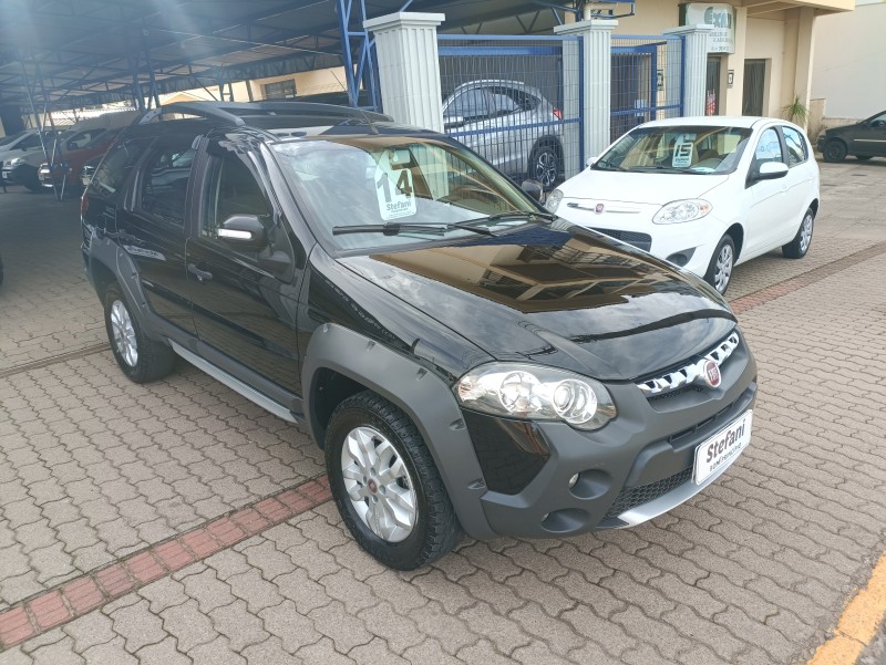 PALIO 1.8 MPI ADVENTURE WEEKEND 16V FLEX 4P MANUAL - 2014 - BOM PRINCíPIO