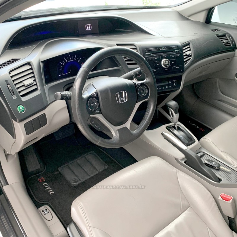 CIVIC 2.0 LXR 16V FLEX 4P AUTOMÁTICO - 2015 - FLORES DA CUNHA