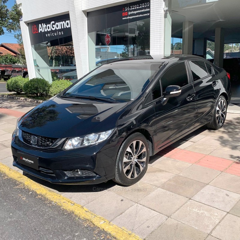 civic 2.0 lxr 16v flex 4p automatico 2015 flores da cunha
