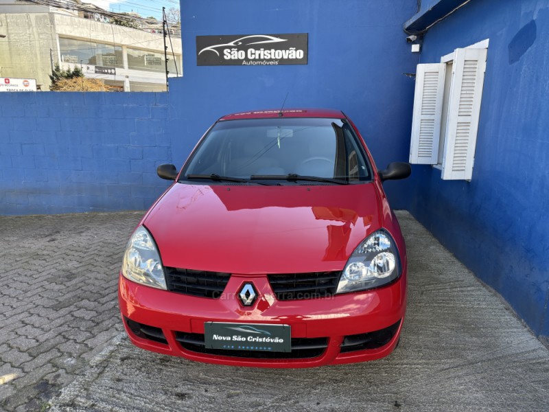 CLIO 1.0 AUTHENTIQUE 16V FLEX 2P MANUAL - 2007 - CAXIAS DO SUL