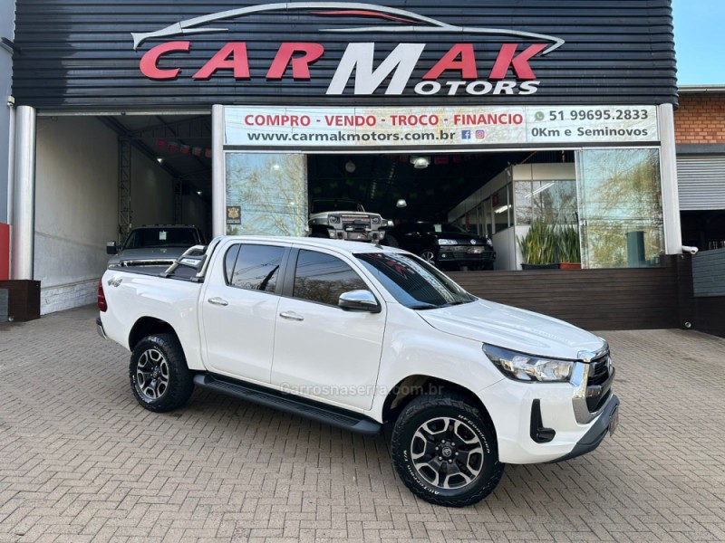 hilux 2.8 srv 4x4 cd 16v diesel 4p automatico 2021 dois irmaos