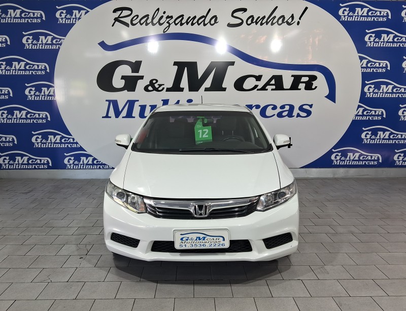 CIVIC 1.8 LXL 16V FLEX 4P AUTOMÁTICO - 2012 - SãO SEBASTIãO DO CAí