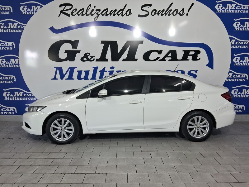 CIVIC 1.8 LXL 16V FLEX 4P AUTOMÁTICO - 2012 - SãO SEBASTIãO DO CAí