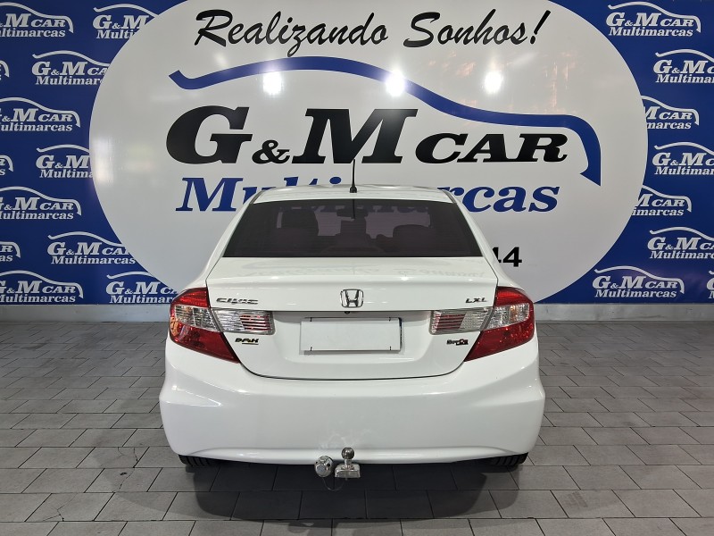 CIVIC 1.8 LXL 16V FLEX 4P AUTOMÁTICO - 2012 - SãO SEBASTIãO DO CAí