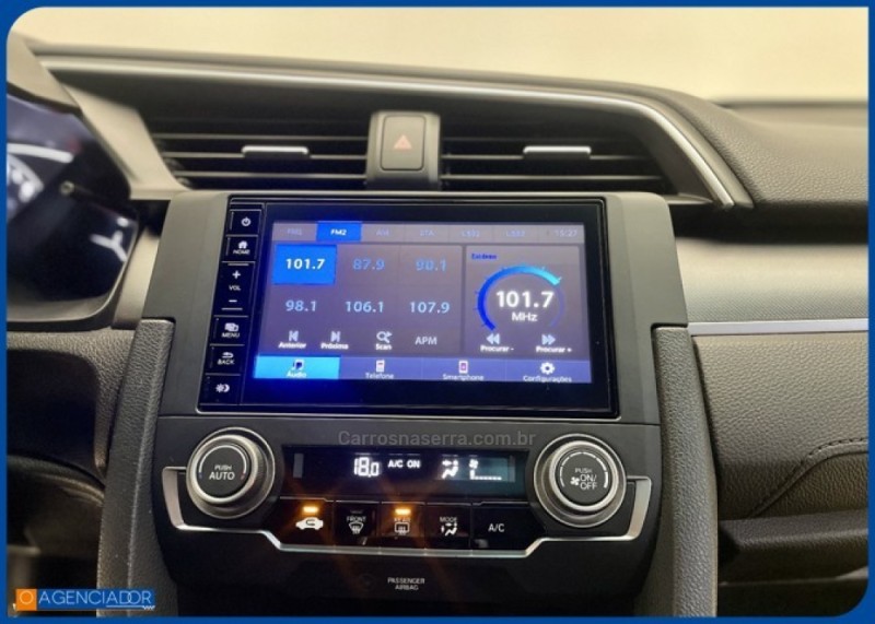 CIVIC 2.0 SEDAN SPORT 16V FLEX 4P AUTOMÁTICO - 2019 - SANTA CRUZ DO SUL