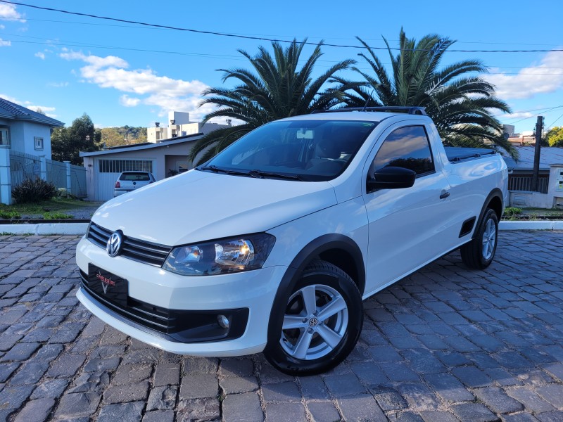 saveiro 1.6 mi trendline cs 8v flex 2p manual 2015 carlos barbosa