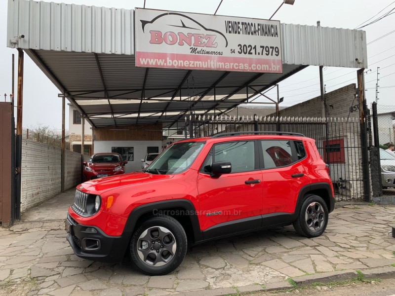 renegade 1.8 16v flex sport 4p manual 2017 caxias do sul
