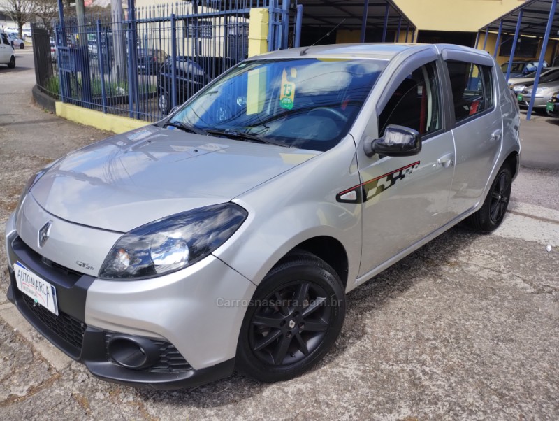 SANDERO 1.6 GT LINE LIMITED FLEX 4P MANUAL - 2013 - CAXIAS DO SUL