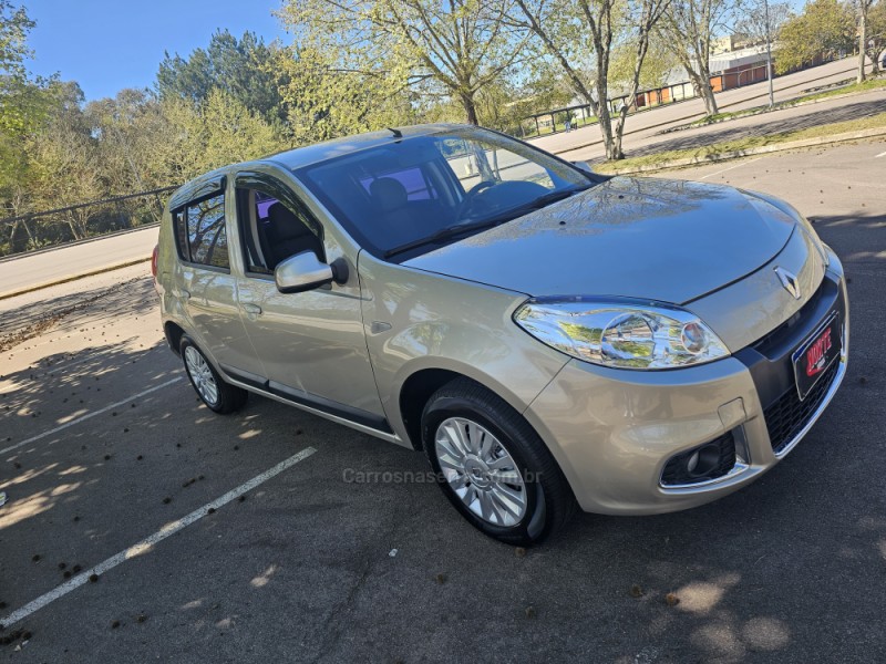sandero 1.6 privilege 16v flex 4p automatico 2012 bento goncalves