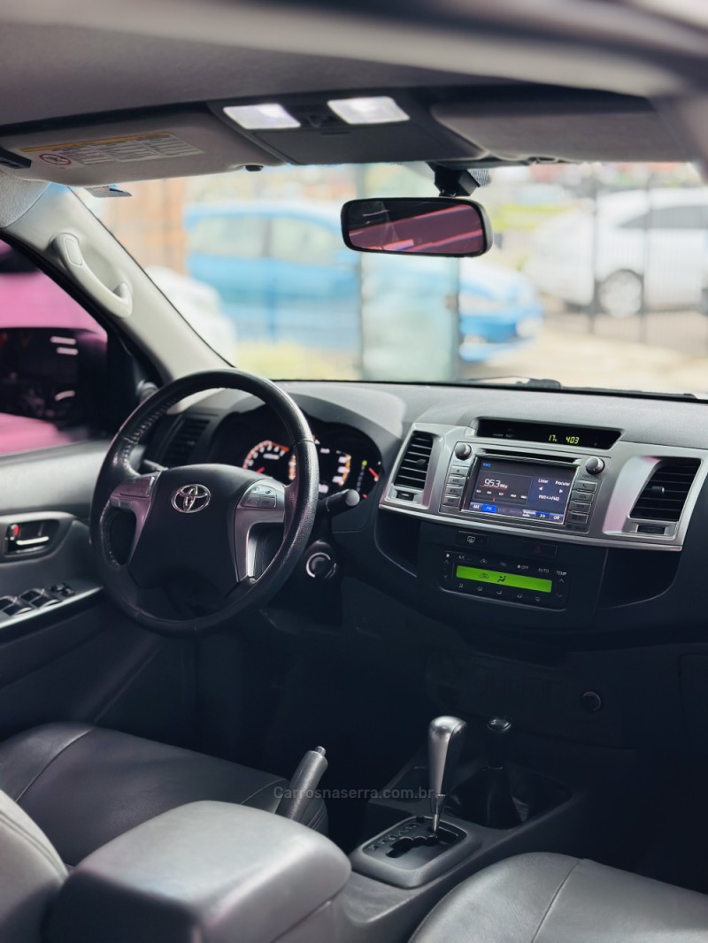 HILUX 2.7 SRV 4X4 CD 16V FLEX 4P AUTOMÁTICO - 2014 - CANELA