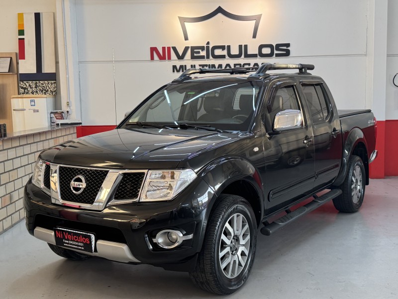 frontier 2.5 sl 4x4 cd turbo eletronic diesel 4p automatico 2014 caxias do sul