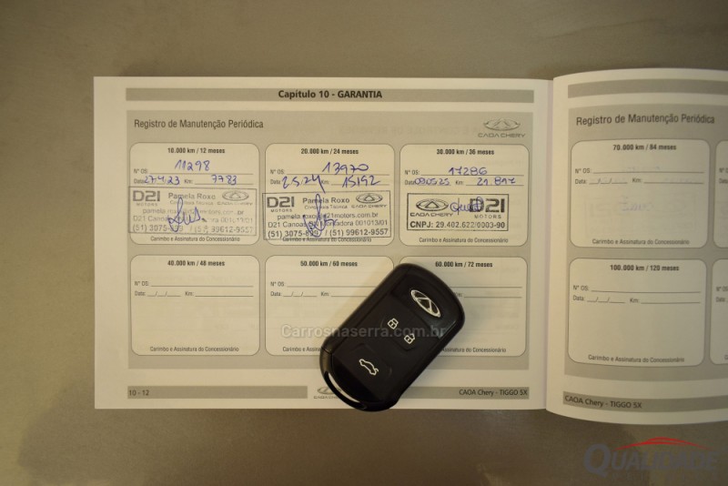 TIGGO 1.5 16V TURBO 5X TXS FLEX 4P AUTOMÁTICO - 2022 - SANTA CRUZ DO SUL