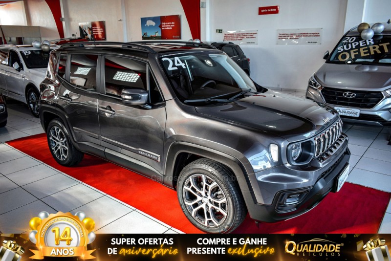 renegade 1.3 longitude t270 16v turbo flex 4p automatico 2024 santa cruz do sul