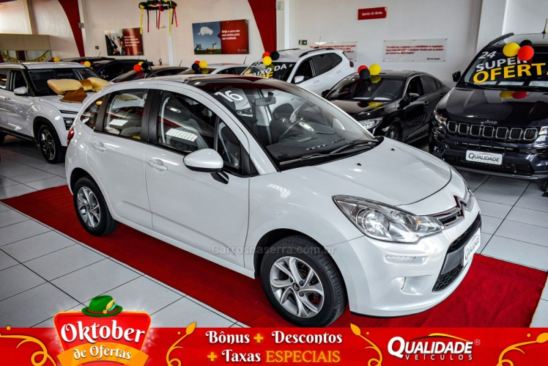 c3 1.6 16v tendance bva 4p flex automatica 2016 santa cruz do sul