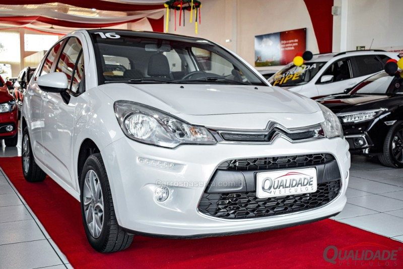 C3 1.6 16V TENDANCE BVA 4P FLEX AUTOMÁTICA - 2016 - SANTA CRUZ DO SUL