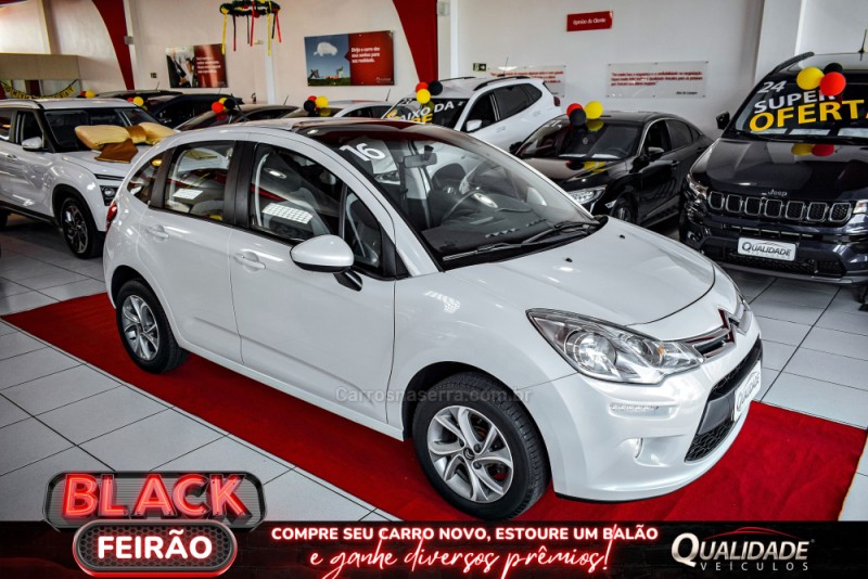 c3 1.6 16v tendance bva 4p flex automatica 2016 santa cruz do sul