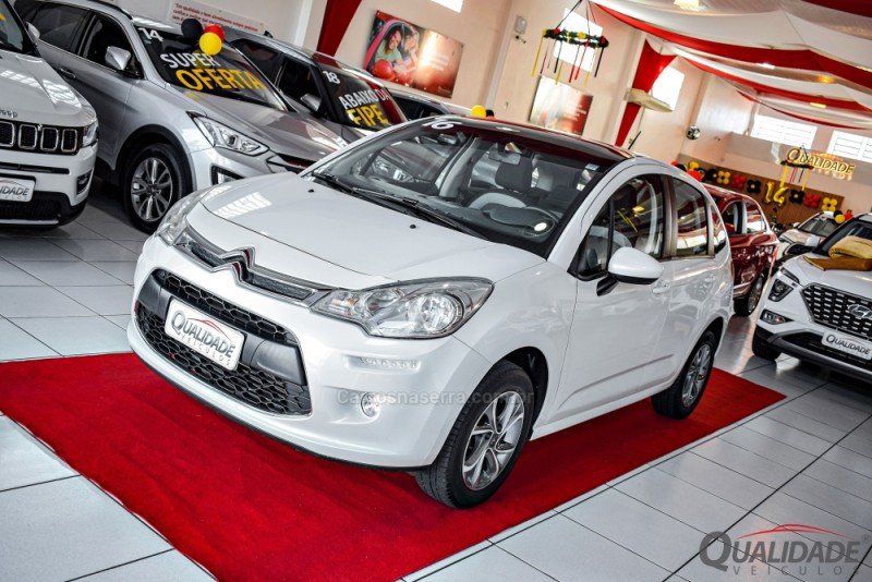 C3 1.6 16V TENDANCE BVA 4P FLEX AUTOMÁTICA - 2016 - SANTA CRUZ DO SUL