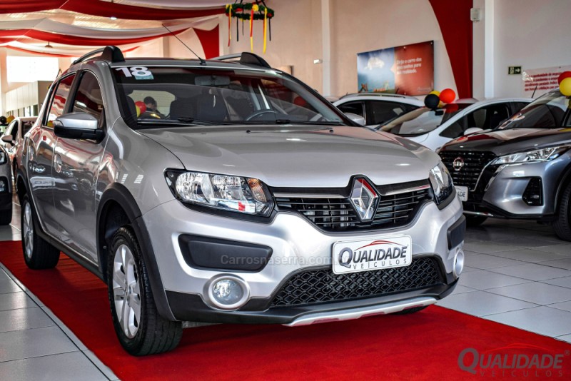 SANDERO 1.6 STEPWAY EASY R 16V FLEX 4P AUTOMÁTICO - 2018 - SANTA CRUZ DO SUL