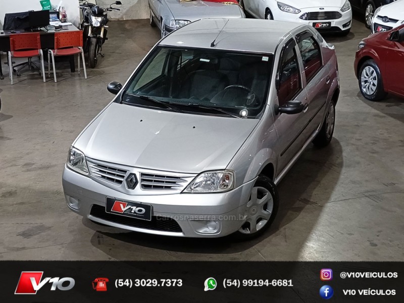 LOGAN 1.6 EXPRESSION 8V FLEX 4P MANUAL - 2009 - CAXIAS DO SUL