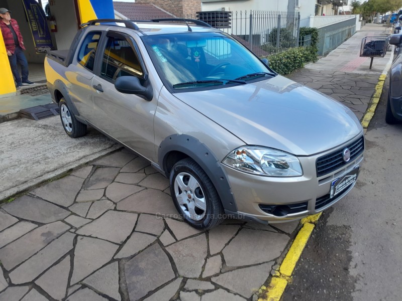 STRADA 1.4 MPI WORKING CD 8V FLEX 2P MANUAL - 2012 - NOVA PRATA