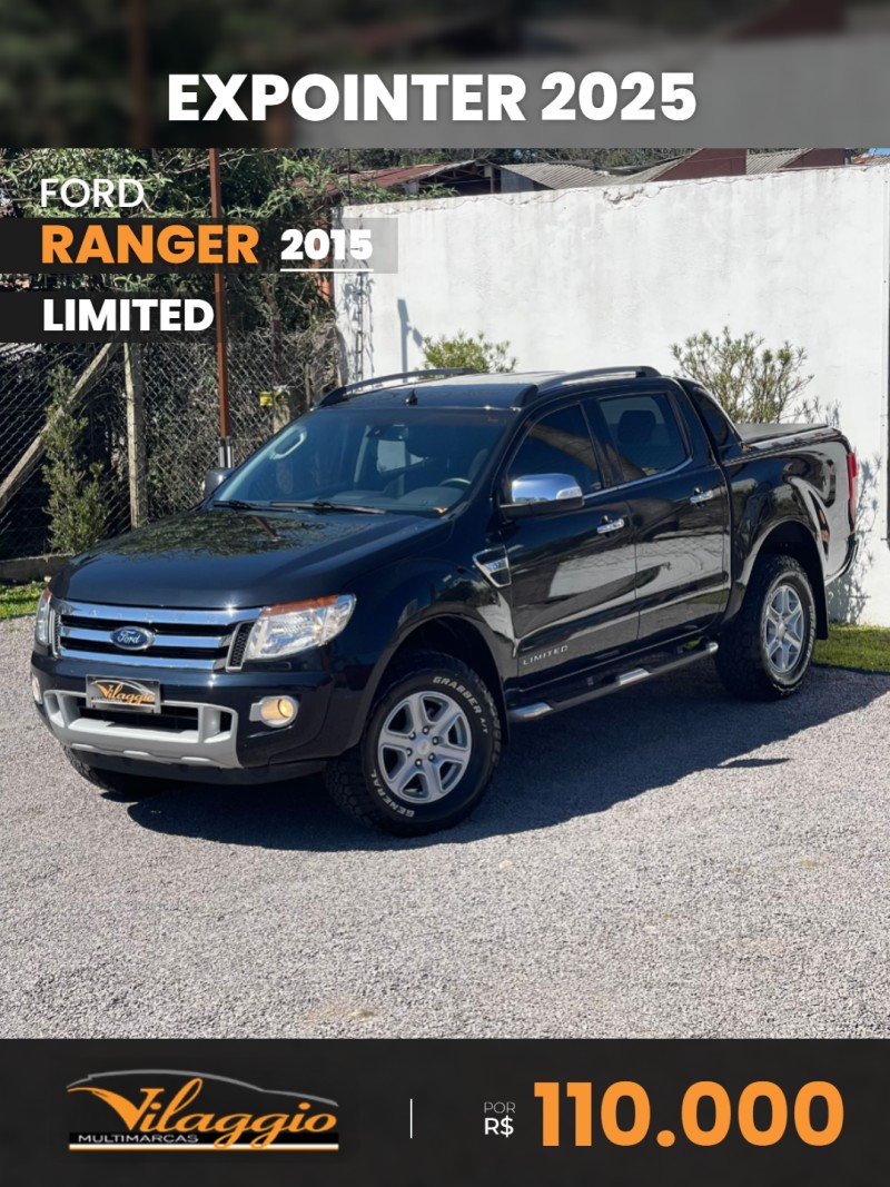 ranger 3.2 limited 4x4 cd 20v diesel 4p automatico 2015 caxias do sul