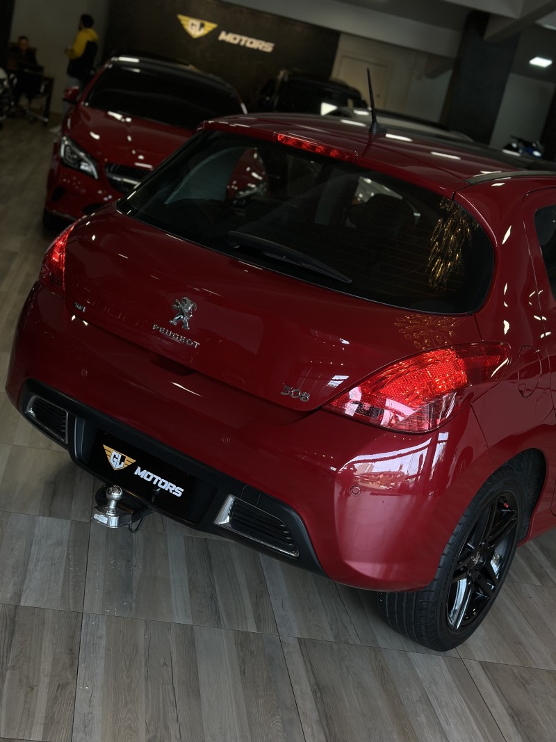 308 1.6 GRIFFE THP 16V GASOLINA 4P AUTOMÁTICO - 2015 - CAXIAS DO SUL