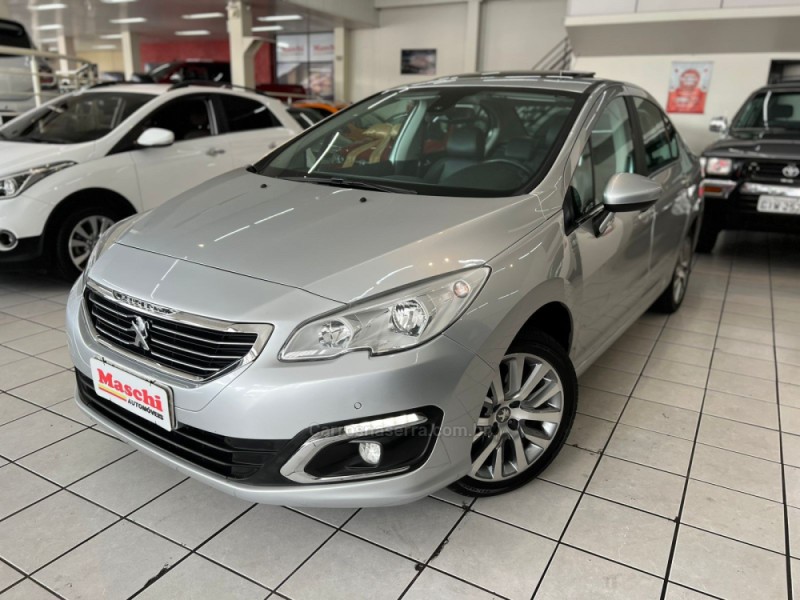 408 1.6 griffe 16v turbo gasolina 4p automatico 2017 caxias do sul