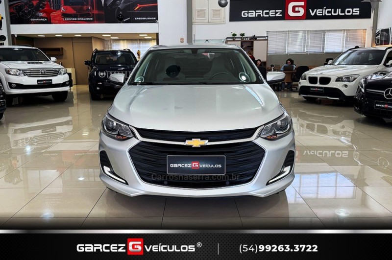 ONIX 1.0	PREMIER II PLUS 12V TURBO FLEX 4P AUTOMÁTICO - 2020 - BENTO GONçALVES