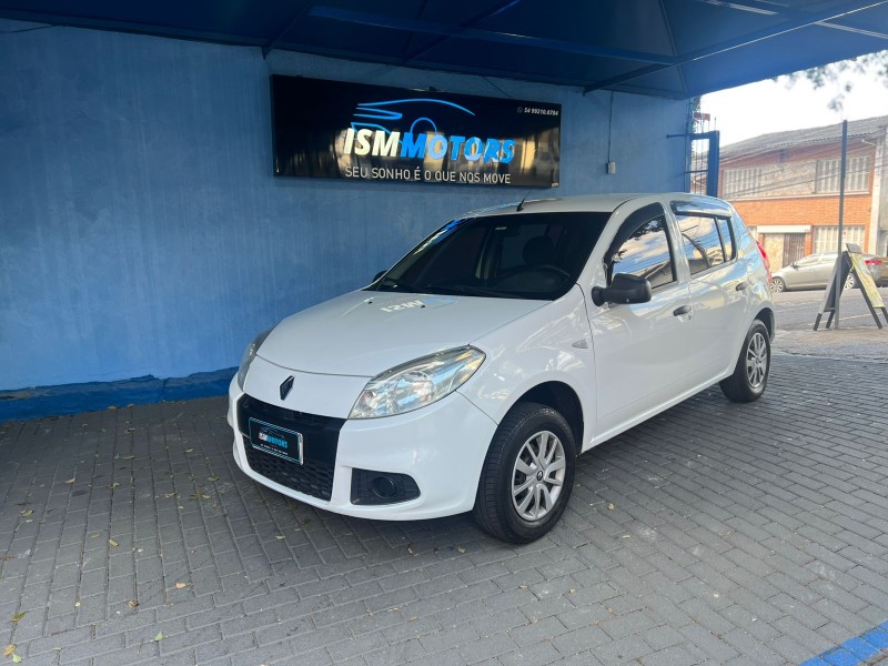 sandero 1.0 authentique 16v flex 4p manual 2012 caxias do sul
