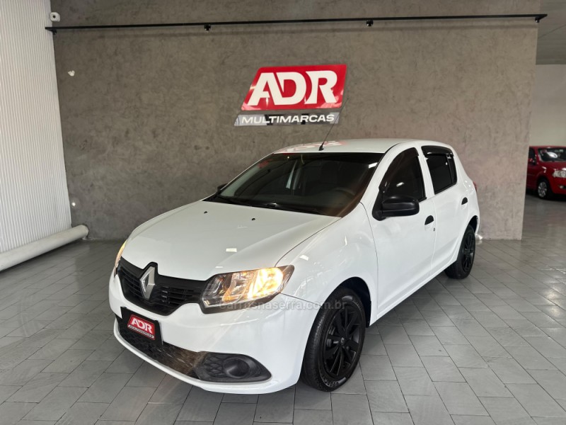 SANDERO 1.0 AUTHENTIQUE 16V FLEX 4P MANUAL - 2016 - CAXIAS DO SUL