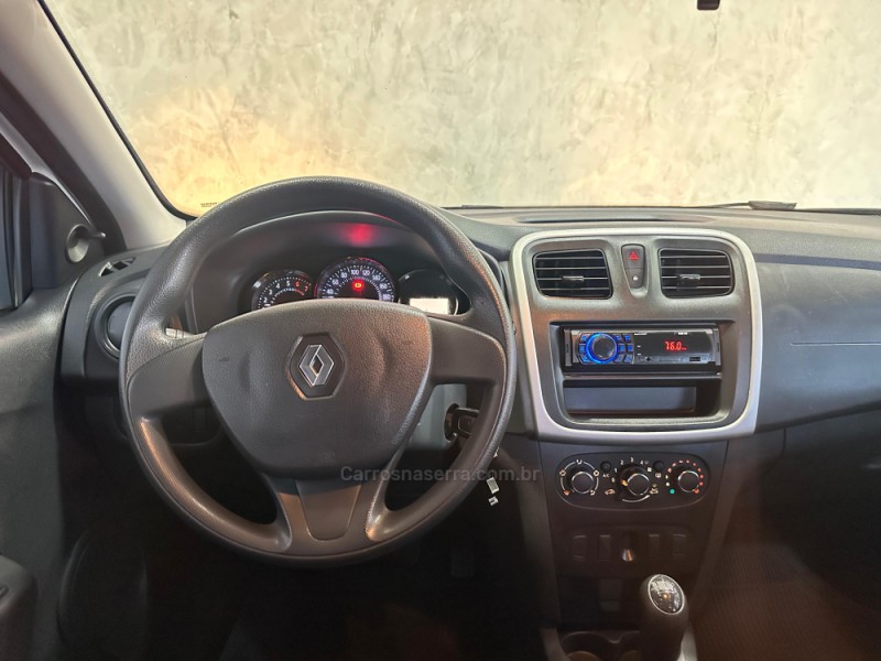 SANDERO 1.0 AUTHENTIQUE 16V FLEX 4P MANUAL - 2016 - CAXIAS DO SUL