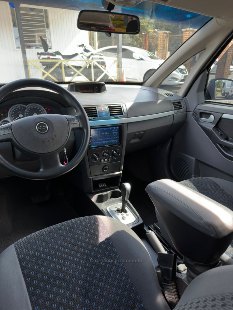 MERIVA 1.8 MPFI PREMIUM 8V FLEX 4P AUTOMATIZADO - 2009 - CANELA